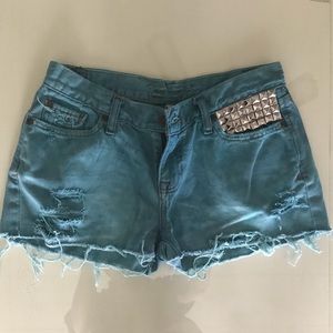 Abercrombie and Fitch Distressed Shorts